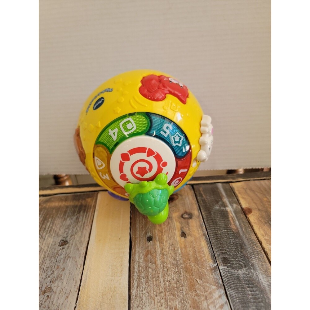 VTech Wiggle and Crawl Ball, Multicolor- Tested And Works! Clean And Ready
